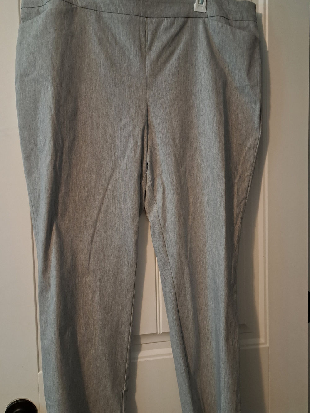 Hilary Radley Light Gray Dress Pants